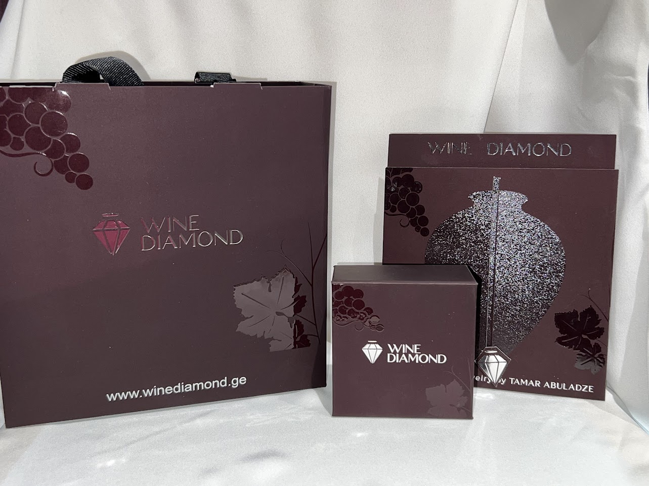 Necklace "Pomegranate"